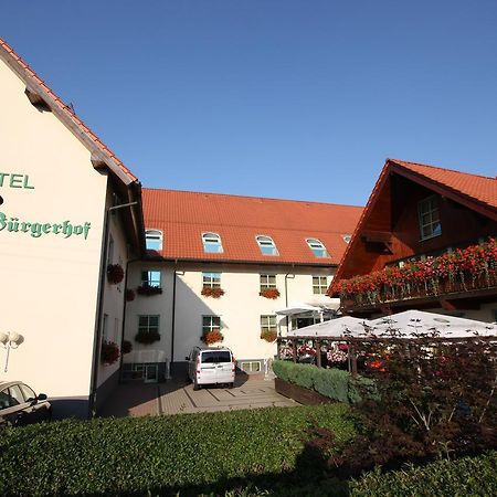 Hotel Bürgerhof Hohenstein-Ernstthal Exterior foto